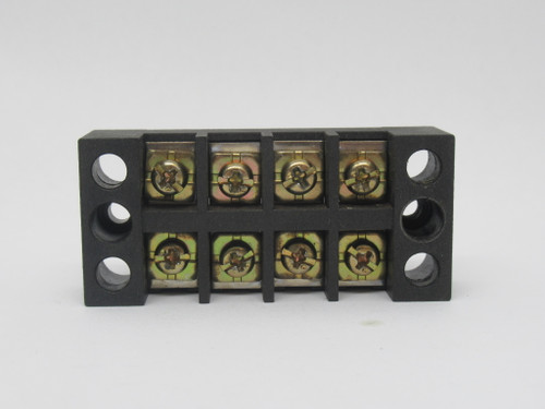 Shan-Ho SLE-30EP Fixed Terminal Block 30A 600V 4-Pole USED