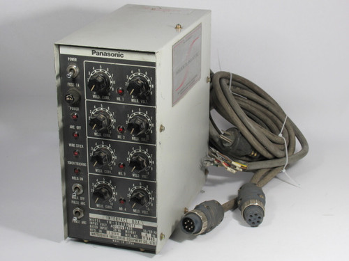 Panasonic YM-503UBY11 Robot Welding Arm Interface Box 115VAC 20VA 50/60Hz USED
