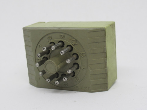 Multicomat CT3-E20/H Time Cube Relay 0.2s-12min 90-265V 10A 11-Pin USED