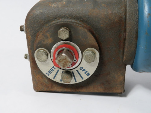 Jamesbury B40S Spring Diaphragm Actuator 40/65 psig 20 ft-lb RUST USED
