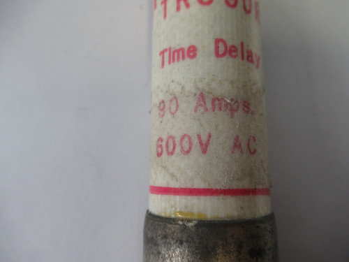Gould Shawmut TRS90R Time Delay Fuse 90A 600VAC USED