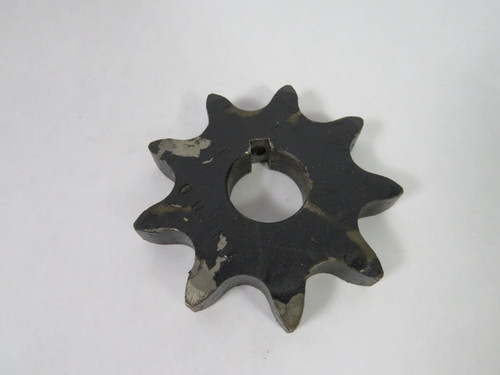 Tsubaki 80A9 Sprocket 3.3" OD 0.8" ID 9 Teeth USED
