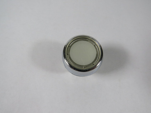 Allen-Bradley 800FM-LF7 White Push Button Operator Only USED