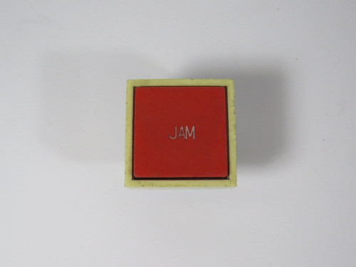 Cutler-Hammer E30AA Single Button Operator w/ Jam Marking USED