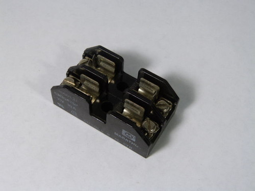 Marathon 6M30A2SP Fuse Holder 30A 600V 2-Pole USED
