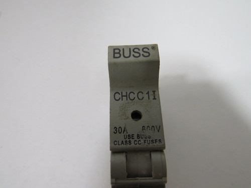 Bussmann CHCC1I Fuse Holder 30A 600V 1-Pole USED