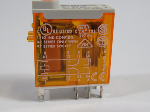 Finder 46.52.8.120.0054 Relay 120VAC Coil 8A 250V USED