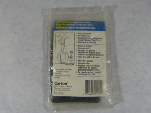 Carlon E980CN-CAR Blank FS Box Cover Grey ! NEW !