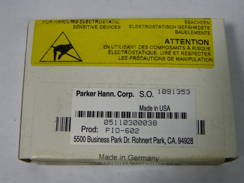 Parker P10-602 P10 24VDC Supply Module *Sealed in Pkg* ! NEW !