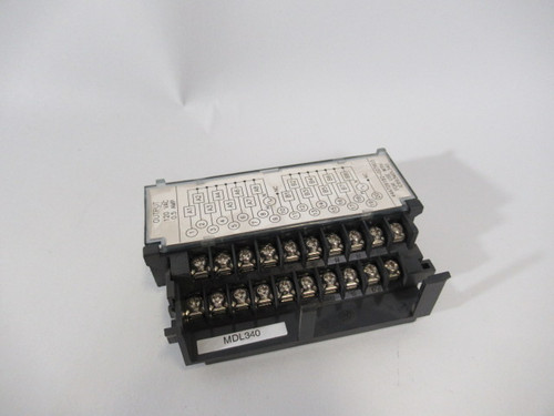 GE Fanuc 44-D750121 16-Channel Terminal Module Block USED