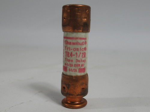 Gould Shawmut TR4-1/2R Tri-onic Time Delay 4-1/2A 250VAC USED