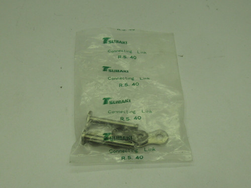 Tsubaki RS40-2-CL Stainless Steel Connecting Link ! NWB !