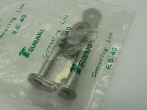 Tsubaki RS40-2-CL Stainless Steel Connecting Link ! NWB !
