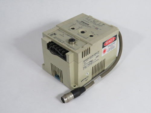 Aromat MQ-LA-C1L-AC120V-S11 Laser Analog Sensor Module NO KEYS/COSMETIC DMG USED