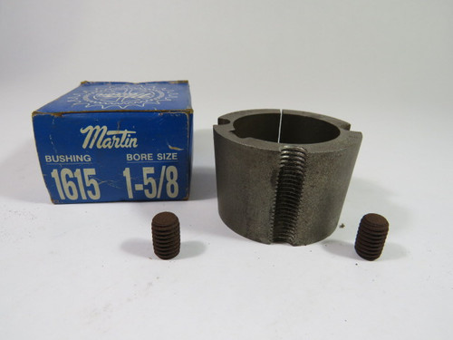 Martin 1615-1-5/8 Taper Lock Bushing 2-1/4" OD 1-5/8" Bore 1-1/2" LTB ! NEW !