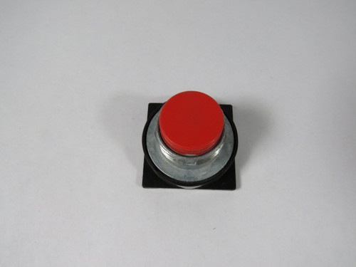 General Electric CR104PBG00R2 Red Extended Push Button Operator Only USED