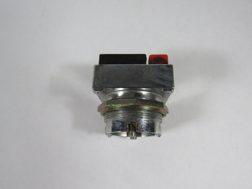 Cutler-Hammer E30AM Two Button Operator w/ OFF Bars & Indicating Light USED