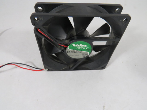 Nidec TA350DC Computer Fan 12VDC 0.5A Model M34709-16 USED