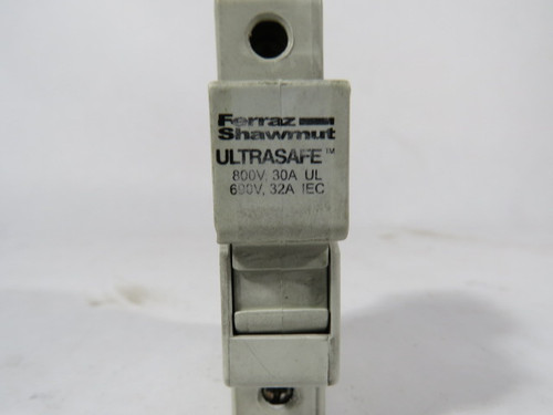 Ferraz Shawmut USM1 Ultrasafe Fuse Holder 800V 30A 690V 32A  USED