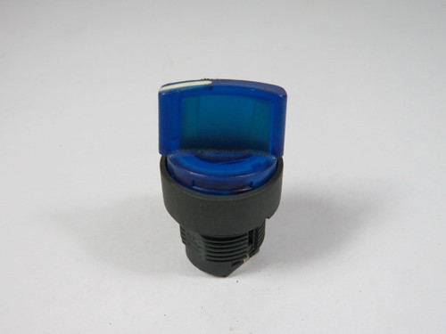 Schneider Electric ZB5-AK1263 Blue Selector Switch Operator 2-Position USED