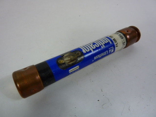 Littelfuse FLSR-20-ID Dual Element Indicator Fuse 20A 75-600VAC USED