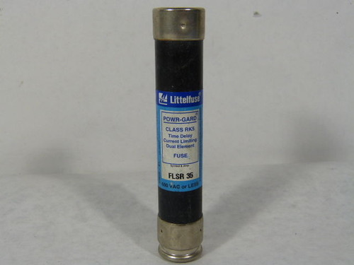 Littelfuse FLSR-35 Current Limiting Time Delay Fuse 35A 600V Lot of 10 USED