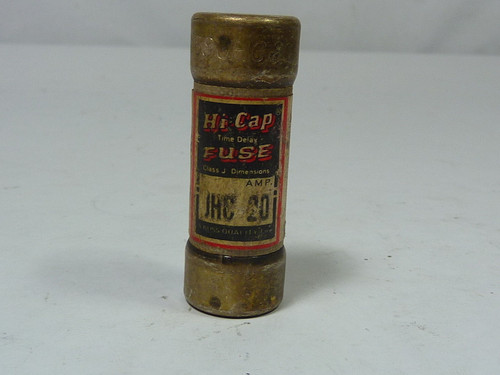 Hi-Cap JHC-20 Time Delay Fuse 20A 600V USED