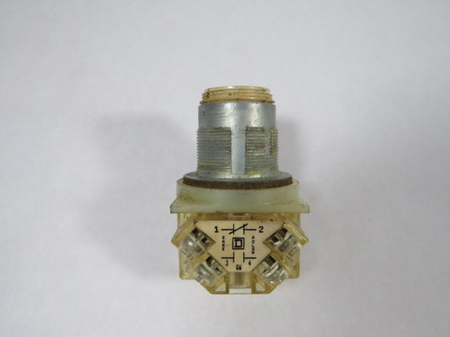 Square D 9001-KS11H1 Selector Switch No Operator 1NO/1NC 2-Position USED