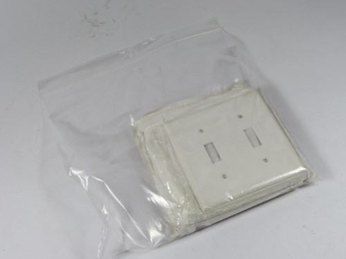 Leviton 001-88009 Toggle Switch Wall Plate Lot of 4 Missing Hardware ! NOP !