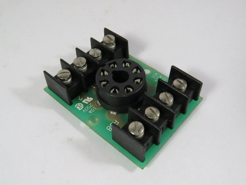Curtis Industries RS8 PC Board Relay Socket 8Pin 10A 250V USED