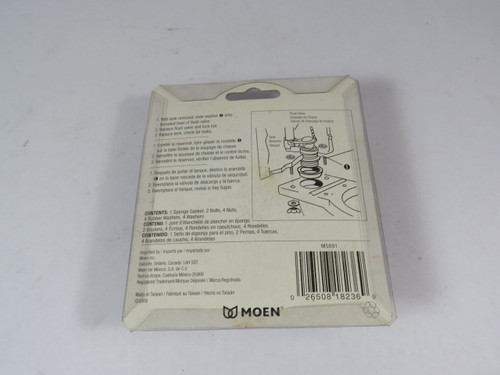 Moen M5891 Thick Tank to Bowl Kit NEW