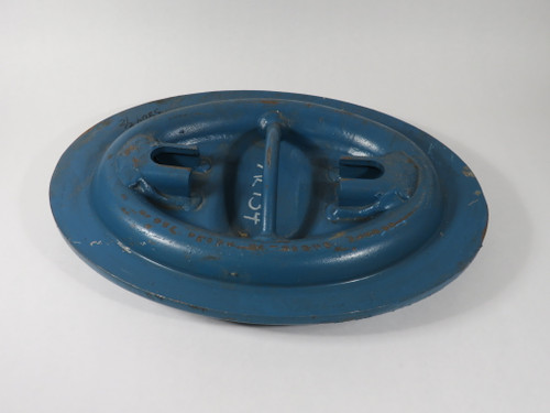 Lenape SA516-70 Manway Cover 13-1/2" W 17-1/2" L 250 psi USED
