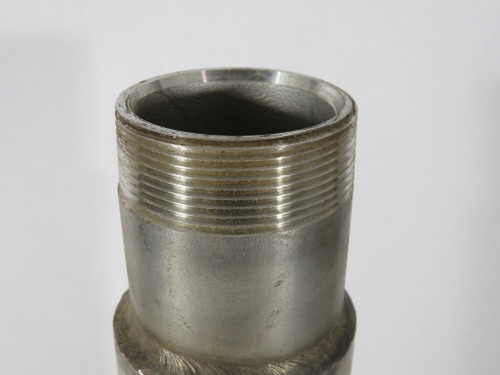 Flex-Pression FP-SSB-32-0180-F Stainless Hose 2" NPT 18" L COSMETIC DAMAGE NOP