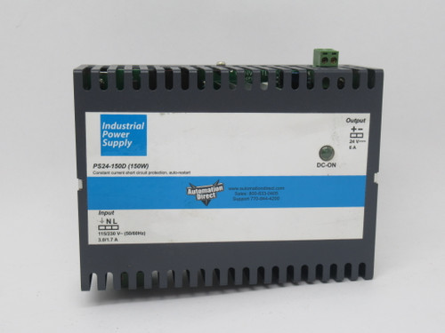 Automation Direct PS24-150D Industrial Power Supply 24VDC 6A 150W NEW