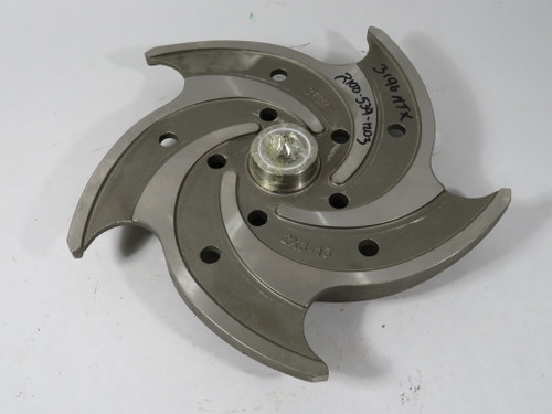 Goulds R100-539-1203 5-Vane Impeller 3196MTX CF8M 2x3-13 SHELF WEAR NOP