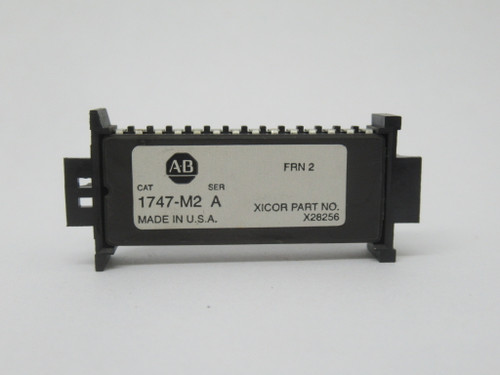 Allen-Bradley 1747-M2 SLC 500 Memory Module Ser. A 4K SHELF WEAR NOP