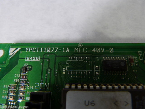 Yaskawa YPCT11077-1A Control Board Circuit Card USED Yaskawa YPCT11077-1A Control Board Circuit Card USED