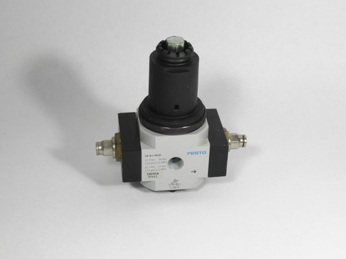 Festo 192314 LR-1/2-D-I-MIDI Pressure Regulator 16 bar 230 PSI *No Cap* USED