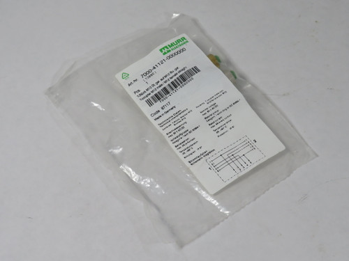 Murrelektronik 7000-41121-0000000 M12 T-Coupler Cable Connector 60VAC/DC NWB