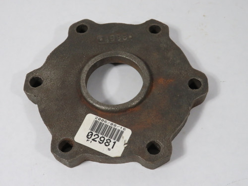 Gorman-Rupp 4998-10010 Cast Iron Bearing Cap 6-Bolt 1-3/4" Bore USED