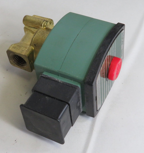 Asco SC8262G265-110/120 Solenoid Valve 120V 60Hz 1/4" NPT BOX DMG/SHELF WEAR NEW