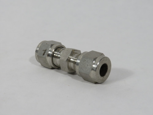 Hoke 4U316 Gyrolok Stainless Steel Union 1/4" Tube OD NOP