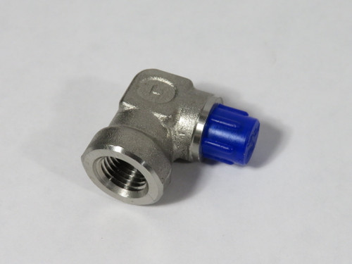 Hoke 4RSLP2-316 Reducing Street Elbow 1/4" Female NPT to 1/8" Male NPT NOP