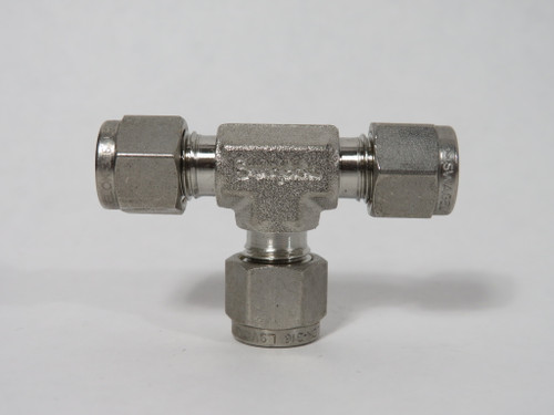 Swagelok SS-400-3 Stainless Steel Union Tee 1/4" Tube OD NOP