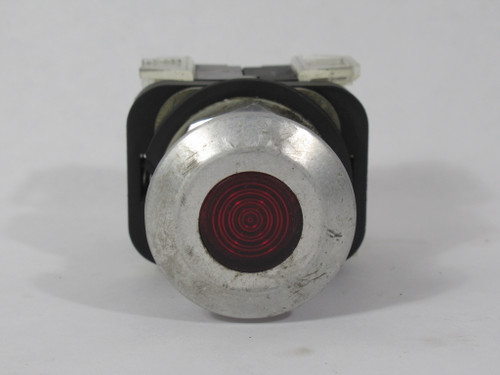 Allen-Bradley 800TC-FXQ24RA1 Illuminated Push-Pull Button Ser.T Red 1NO 1NC USED