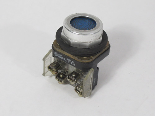 Allen-Bradley 800T-A7A2 Momentary Push Button Ser.T 2NO Blue USED