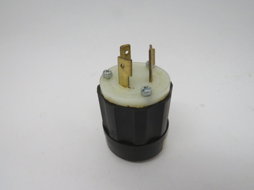 Leviton 2341 L8-20P Plug 20A 480VAC 3W 2P USED