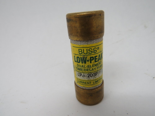 Bussmann LPJ-20SP Low Peak Time Delay Fuse 20A 600V USED