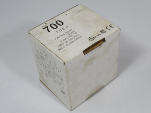 Allen-Bradley 700-HG45A1-6 Series B Control Relay 120VAC 40A SPST BOX DAMAGE NEW