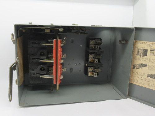 Square D PQ-3610 Series T1 I-Line Fusible Busway Switch 100A 600V 3P USED